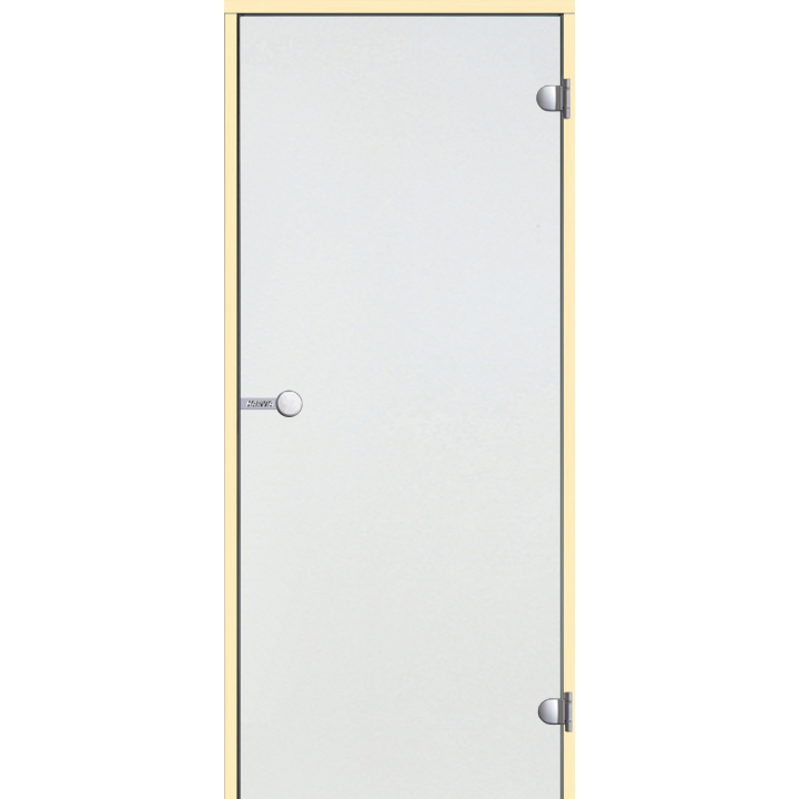 Glass sauna doors HARVIA 7x19, Aspen, Transparent