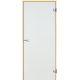 Glass sauna doors HARVIA 7x19, Aspen, Transparent