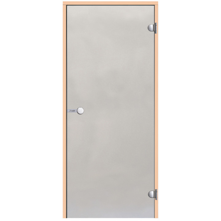 Glass sauna doors HARVIA 7x19, Alder, Satin