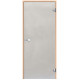 Glass sauna doors HARVIA 7x19, Alder, Satin