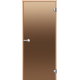 Glass sauna doors HARVIA 8x19, Alder, Bronze