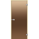 Glass sauna doors HARVIA 8x19, Aspen, Bronze