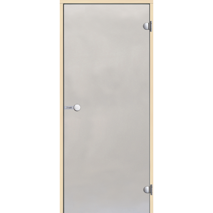 Glass sauna doors HARVIA 7x19, Pine, Satin
