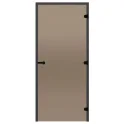 Glass sauna doors HARVIA 9x19 (black pine frame) - 4