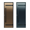 Glass sauna doors HARVIA Legend 8x19 - 0