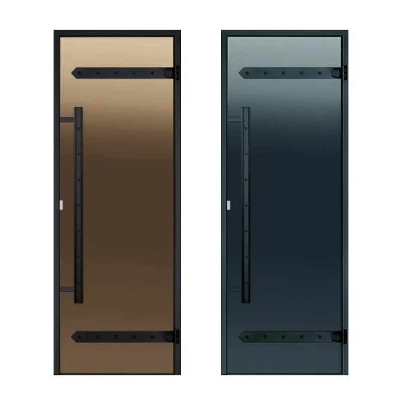 Glass sauna doors HARVIA Legend 8x19