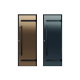 Glass sauna doors HARVIA Legend 7x19, bronze