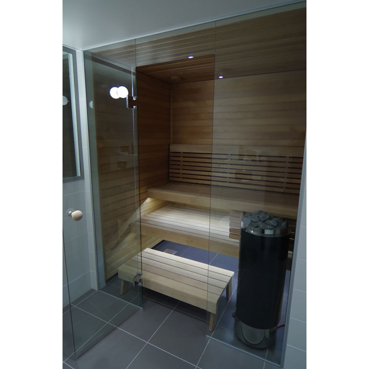 Sauna glass wall, AD TYPE 1