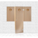 Sauna glass wall, AD TYPE 3 - 0