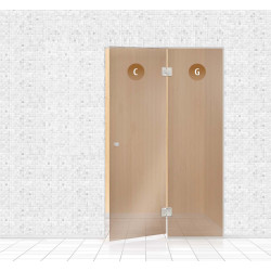 Sauna glass wall, AD TYPE 5