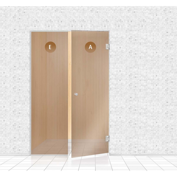 Sauna glass wall, AD TYPE 6