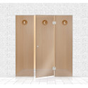 Sauna glass wall, AD TYPE 9 - 0