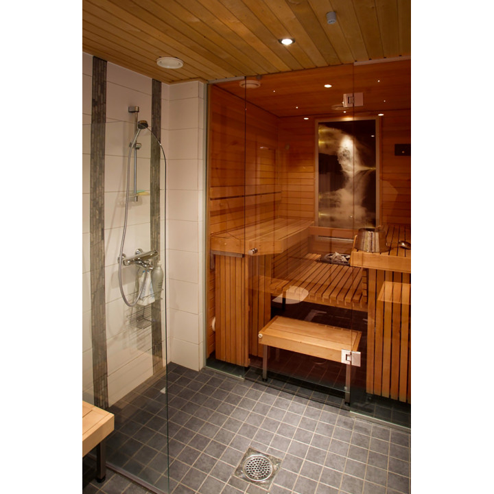 Sauna glass wall, AD TYPE 9