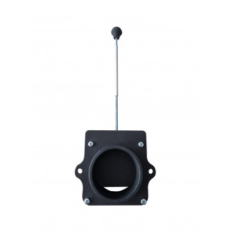 Adjustable cast iron damper for SUMMIT stoves