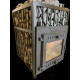 Woodburning sauna stove - SUMMIT MANASLU OPEN with mesh