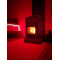 Woodburning sauna stove - SUMMIT MANASLU OPEN with mesh - 1 Woodburning sauna stove - SUMMIT MANASLU OPEN with mesh - 1
