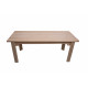 Wooden sauna bench