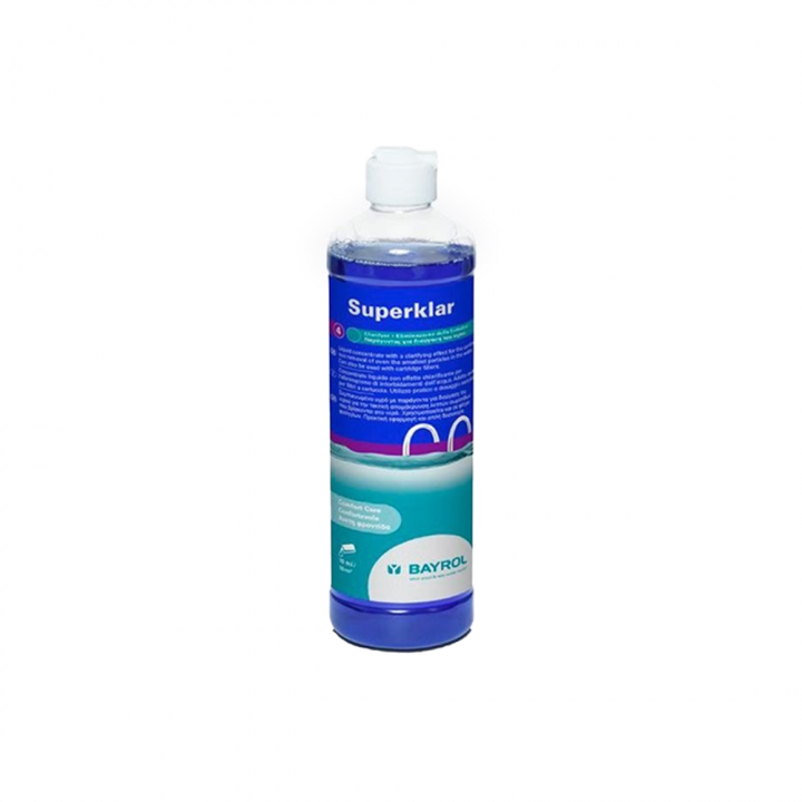 Swimming pool water clarifier Superklar, 0.5l