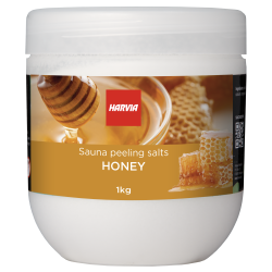 Sauna peeling salt HARVIA honey 1 kg