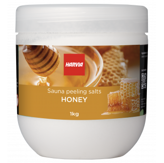 Sauna peeling salt HARVIA honey 1 kg