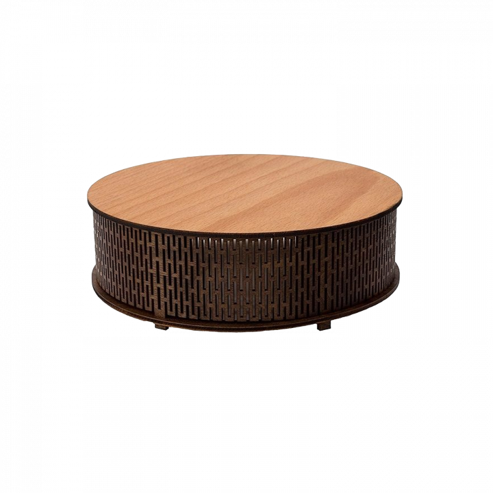 BIRRA LED round sauna light, light - dark