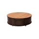 BIRRA LED round sauna light, light - dark