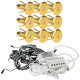 Sauna lighting TEFLON, 9 pcs.