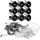 Sauna lighting TEFLON, 9 pcs.
