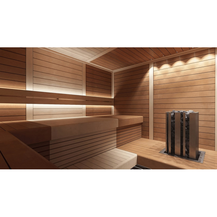 Thermo aspen lining STP, 15 x 90 mm, 6 pcs, Class A