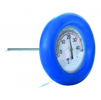 Floating thermometer - 185 mm diameter, with rubber casing