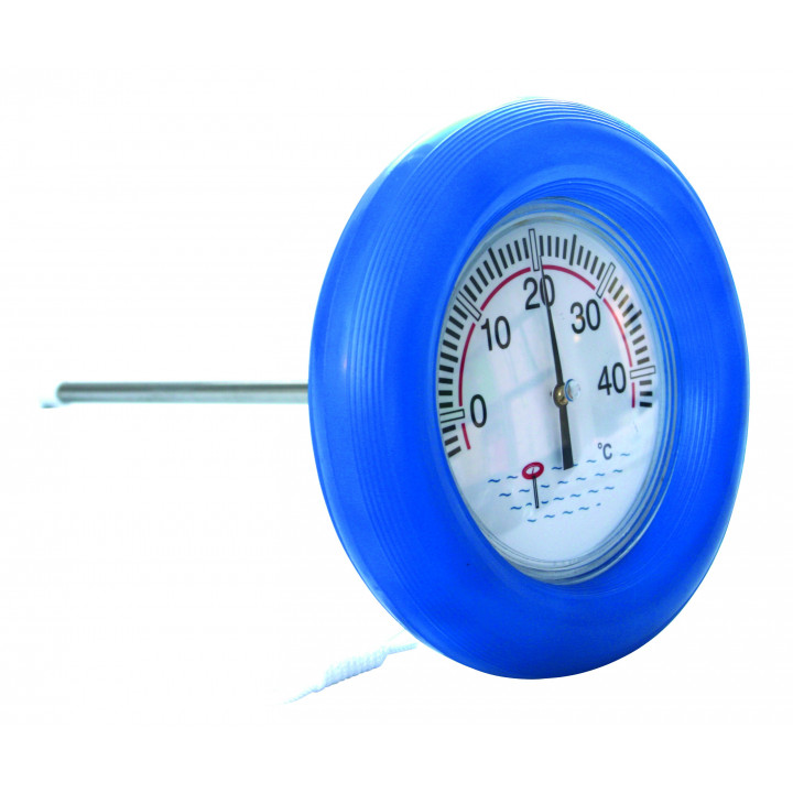 Floating thermometer - 185 mm diameter, with rubber casing
