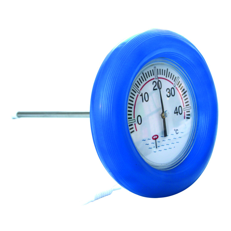Floating thermometer - 185 mm diameter, with rubber casing
