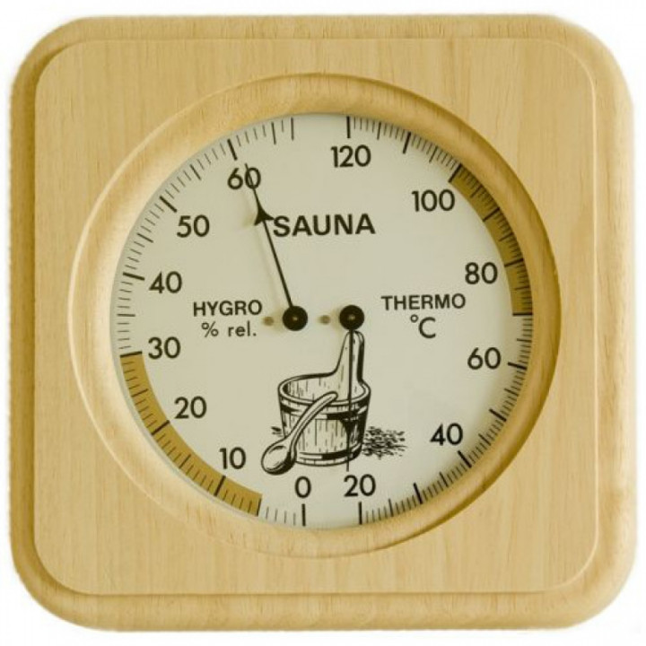 Thermometer - hygrometer TFA, abachi wood