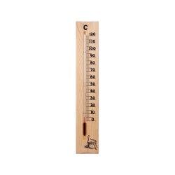 Thermometer from pine 