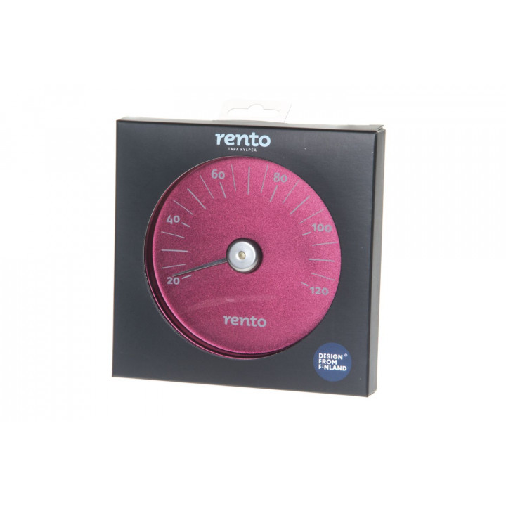 Sauna thermometer - RENTO, purple