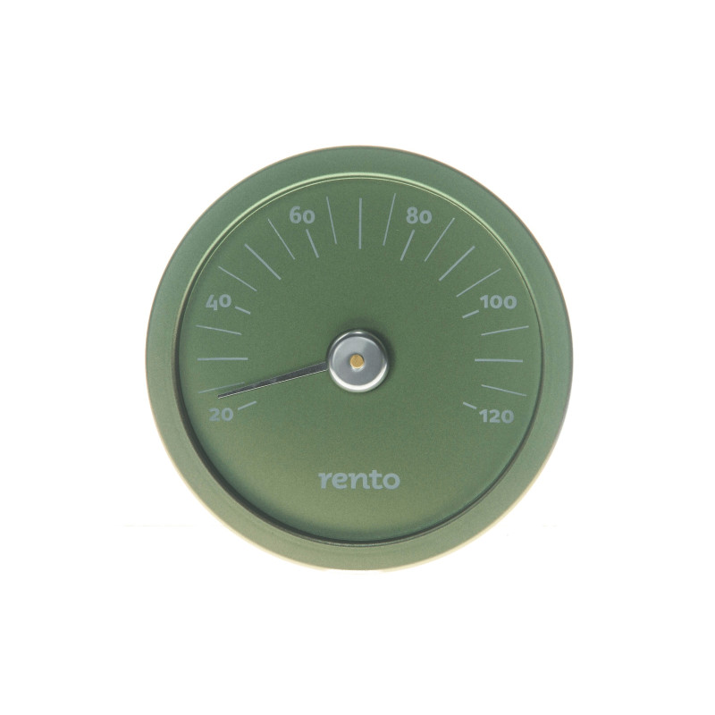 Sauna thermometer - RENTO, green