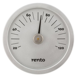 Sauna thermometer - RENTO in aluminium  Sauna thermometer - RENTO in aluminium