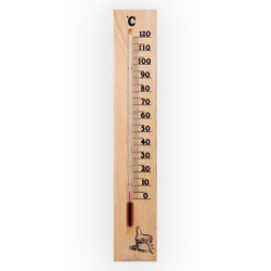 Thermometer from pine  Thermometer from pine