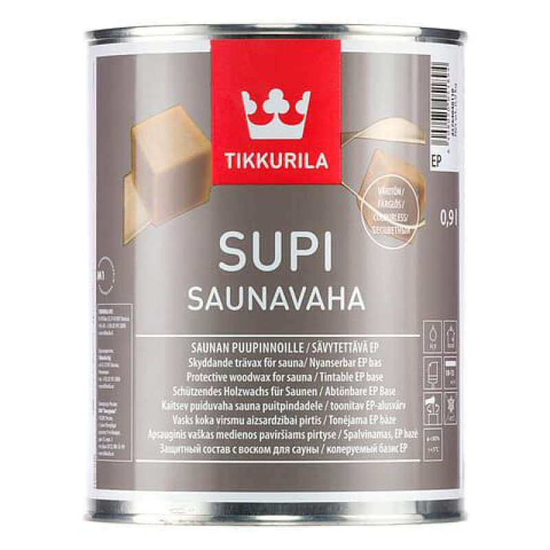 Tikkurila Supi Saunavaha 0.9l