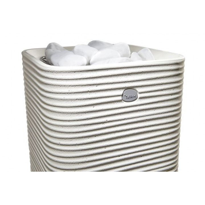 Sauna stove TULIKIVI HUURRE, white, without control panel