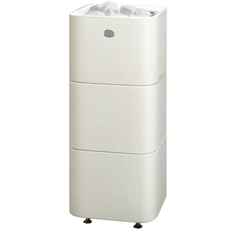 Electric sauna heater TULIKIVI KUURA 2, white, with control panel Electric sauna heater TULIKIVI KUURA 2, white, with control panel