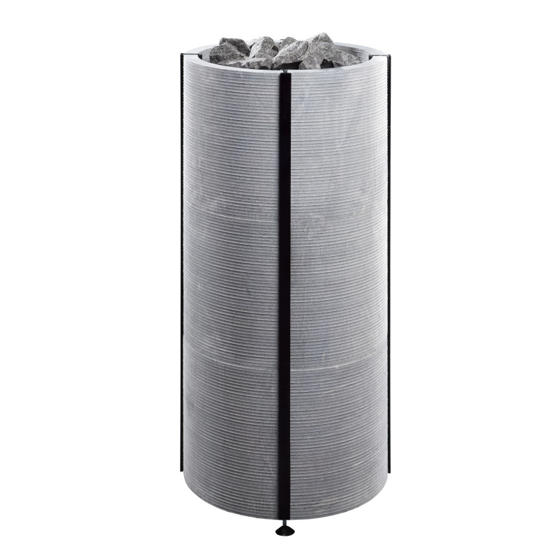 Electric sauna heater TULIKIVI NAAVA RIGATA with control panel