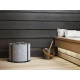 Electric sauna heater TULIKIVI NAAVA RIGATA Integrated with control panel