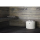 Sauna stove TULIKIVI RIITE, white, with control panel