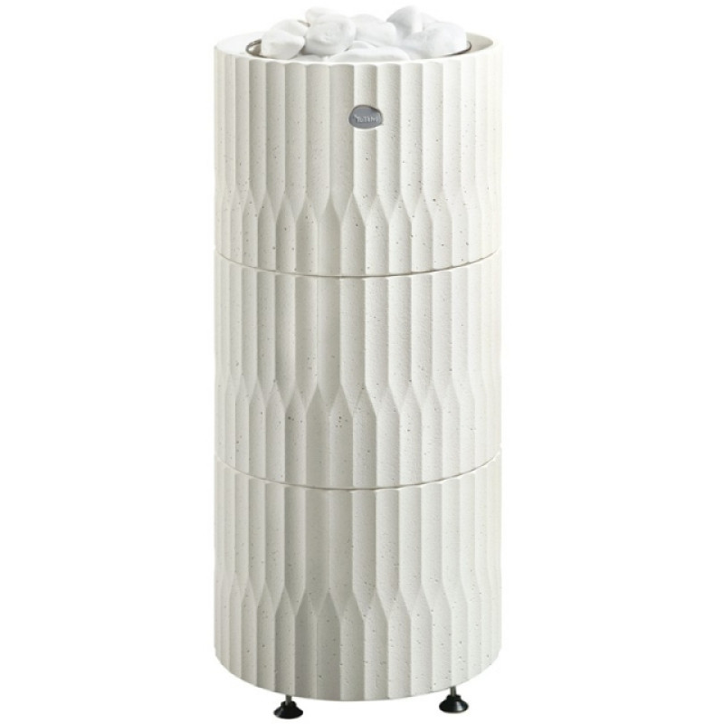 Sauna stove TULIKIVI RIITE, white, with control panel