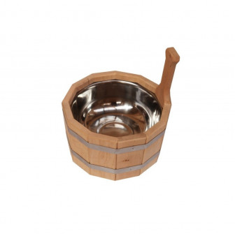 Bucket with stainless steel insert, 3 l