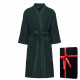 Bathrobe in a gift box, RENTO KENNO, dark green