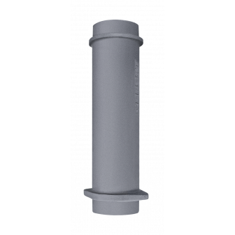 Upper cast iron chimney pipe for GEFEST stoves 130/500mm