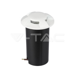 1W LED Steplight White 4 Way 3000K  1W LED Steplight White 4 Way 3000K