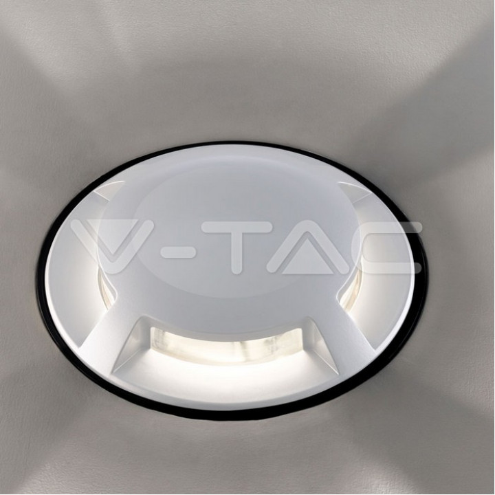 1W LED Steplight White 4 Way 3000K